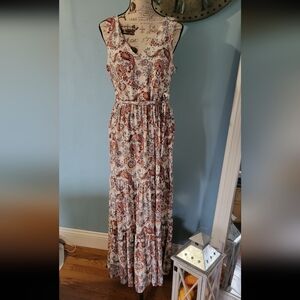 Rachel Zoe Boho Style Floral Maxi Dress